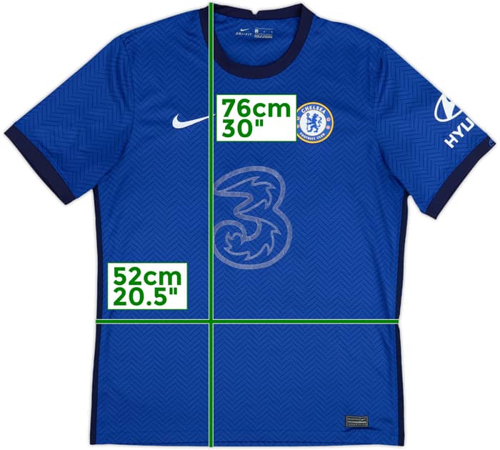 2020-21 Chelsea Home Shirt - 4/10 - (L)