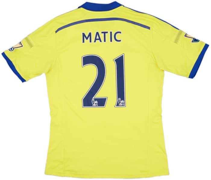 2014-15 Chelsea Away Shirt Matic #21 - 8/10 - (M)