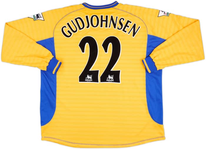 2000-01 Chelsea Away L/S Shirt Gudjohnsen #22 - 8/10 - (XXL)