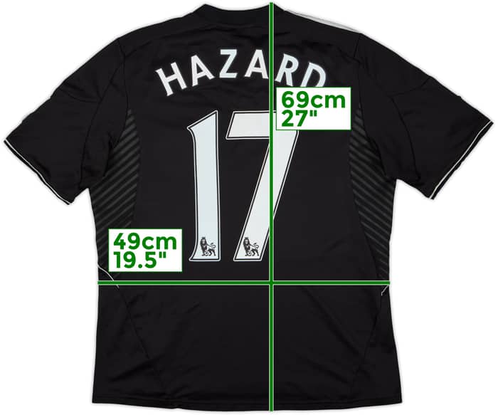 2013-14 Chelsea Third Shirt Hazard #17 - 8/10 - (L)