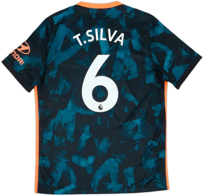 2021-22 Chelsea Third Shirt T.Silva #6 - 8/10 - (L)