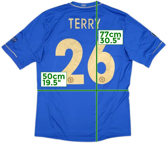 2012-13 Chelsea Home Shirt Terry #26 - 6/10 - (L)