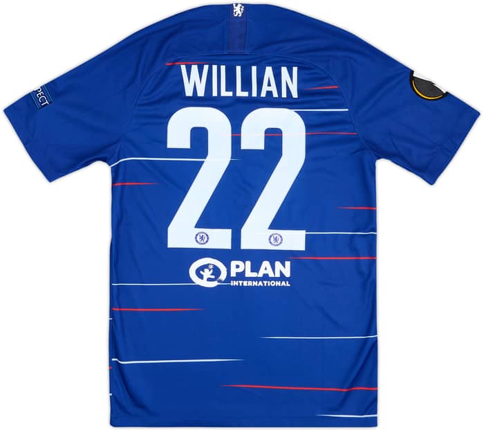 2018-19 Chelsea Home Shirt Willian #22 - 9/10 - (S)