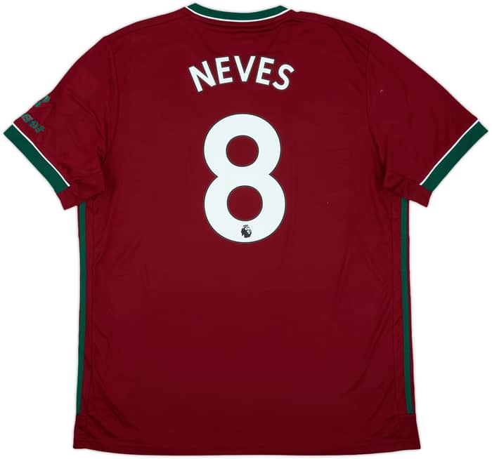 2020-21 Wolves Third Shirt Neves #8 - 8/10 - (XL)
