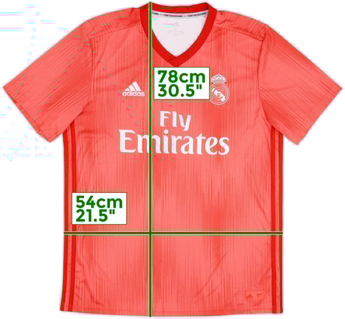 2018-19 Real Madrid Third Shirt - 9/10 - (L)