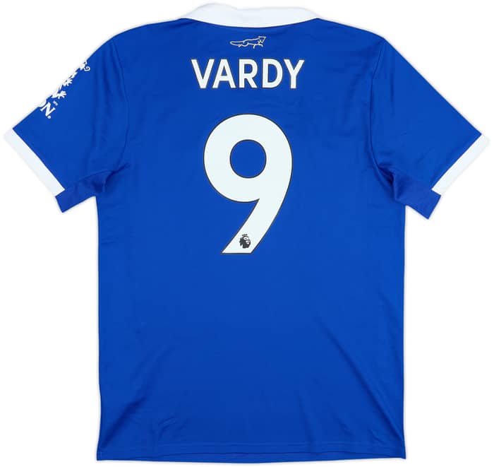 2022-23 Leicester Home Shirt Vardy #9 - 9/10 - (M)
