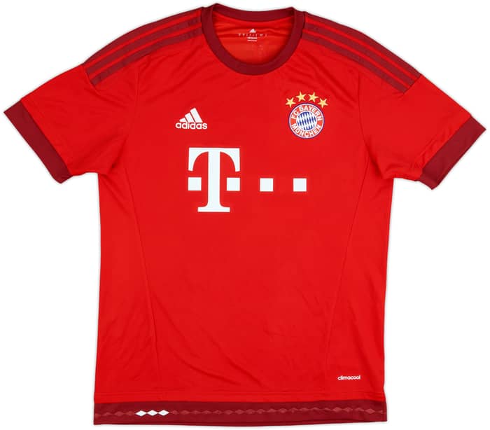 2015-16 Bayern Munich Home Shirt Muller #25 - 8/10 - (M)