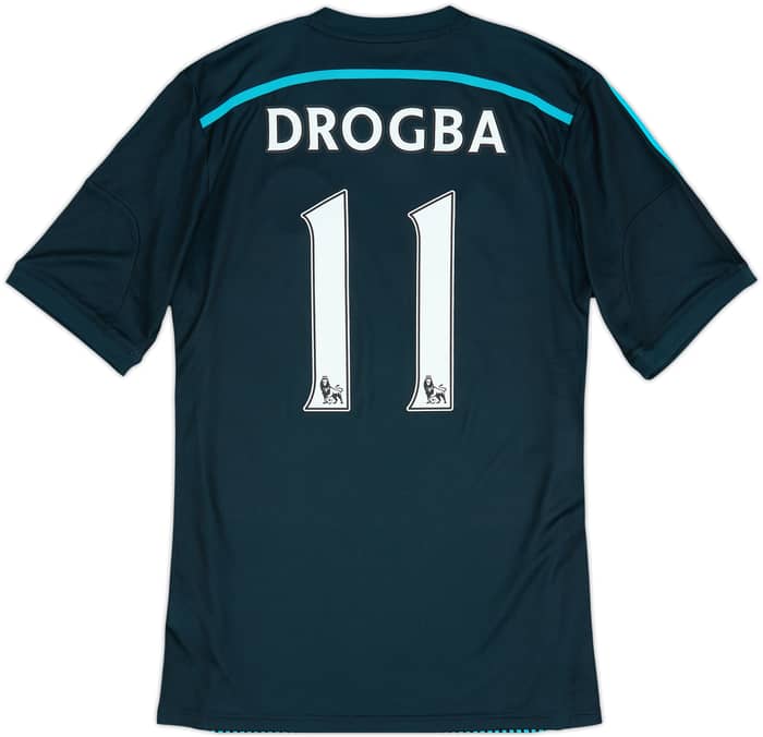2014-15 Chelsea Third Shirt Drogba #11 - 8/10 - (M)