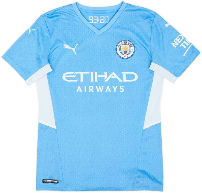 2021-22 Manchester City Home Shirt Gundogan #8 - 8/10 - (S)