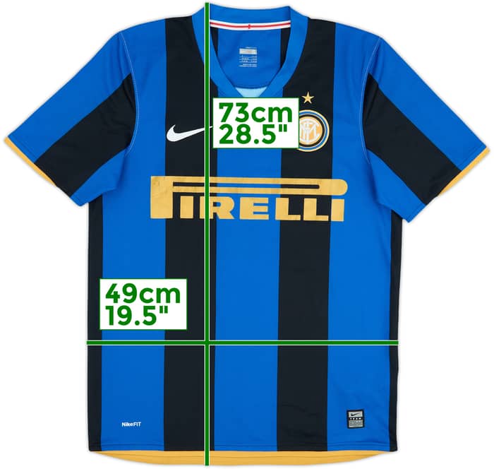 2008-09 Inter Milan Home Shirt - 6/10 - (S)