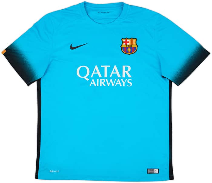 2015-16 Barcelona Third Shirt Messi #10 - 6/10 - (L)