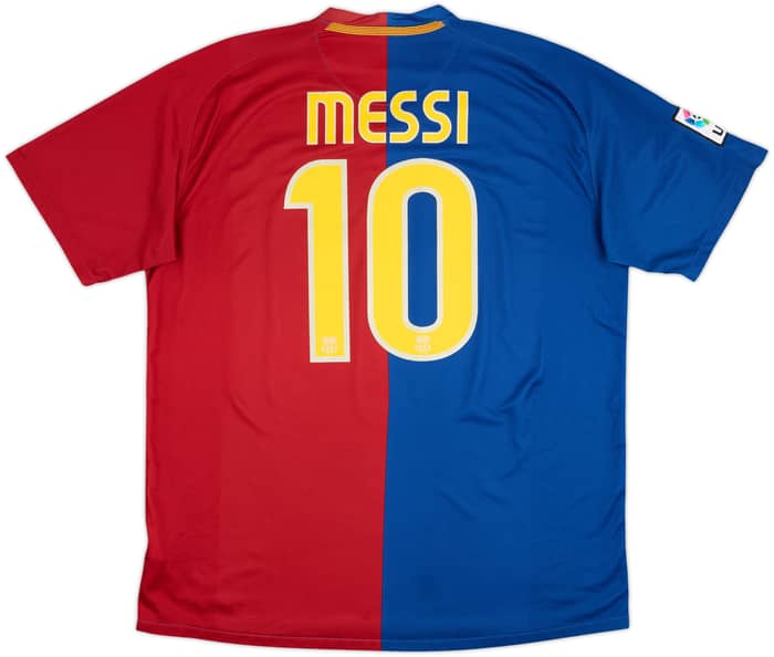 2008-09 Barcelona Home Shirt Messi #10 - 6/10 - (XL)