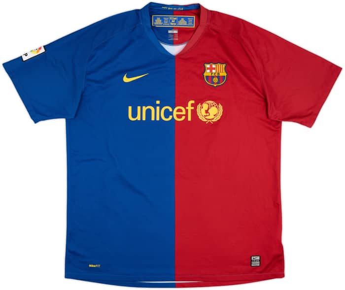 2008-09 Barcelona Home Shirt Messi #10 - 6/10 - (XL)