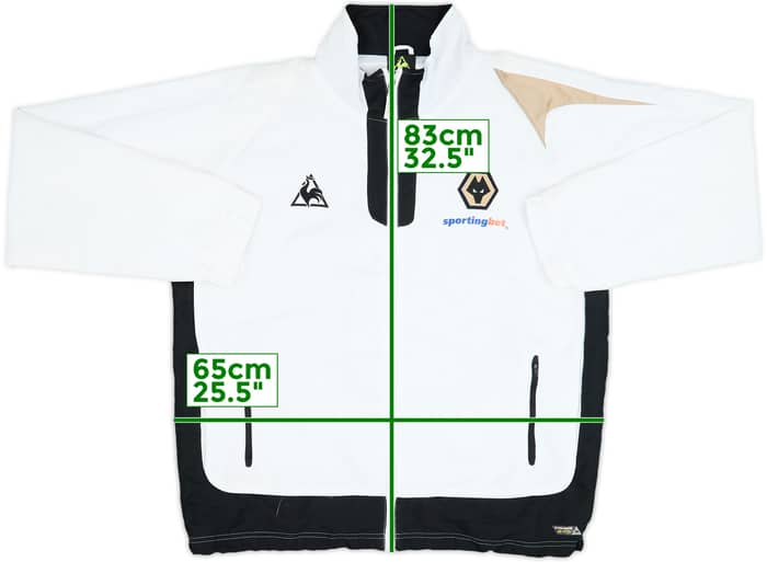 2009-10 Wolves Le Coq Sportif Track Jacket - 7/10 - (XL)