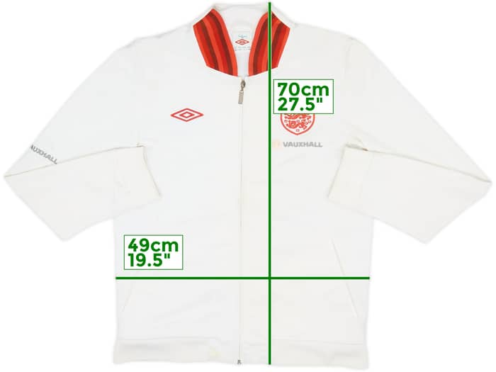 2012-13 England Umbro Track Jacket - 3/10 - (M)