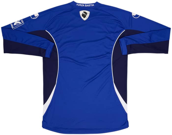 Camiseta de manga larga de local del Bastia 2009-10 - 7/10 - (L)