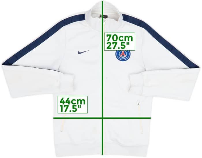 2013-14 Paris Saint-Germain Nike Track Jacket - 3/10 - (S)