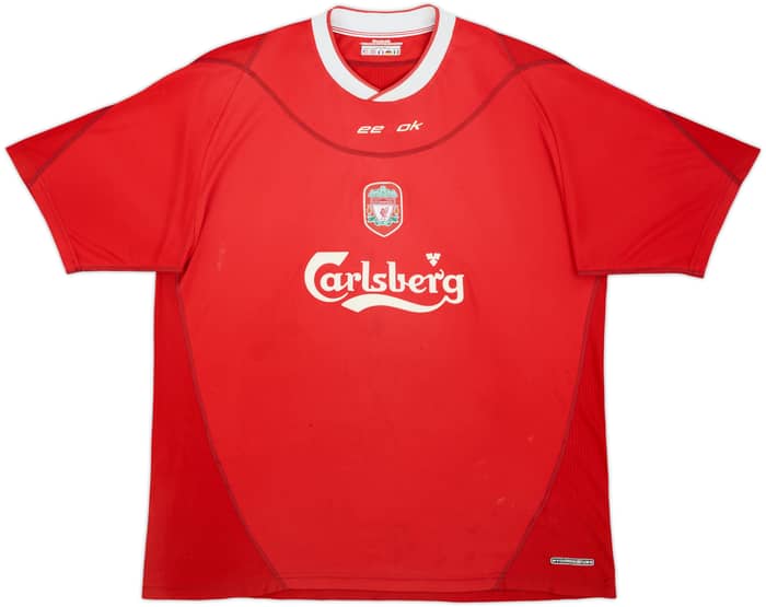 2002-04 Liverpool Home Shirt - 4/10 - (XL)