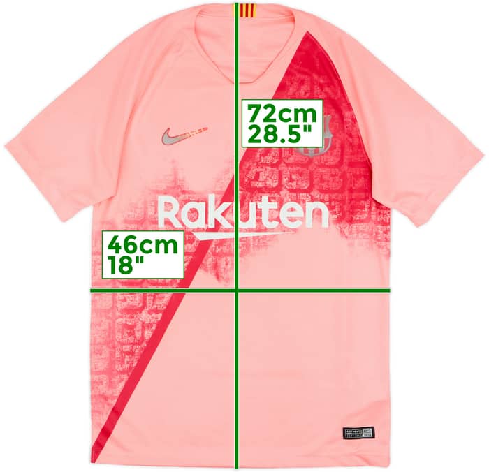 2018-19 Barcelona Third Shirt - 4/10 - (S)