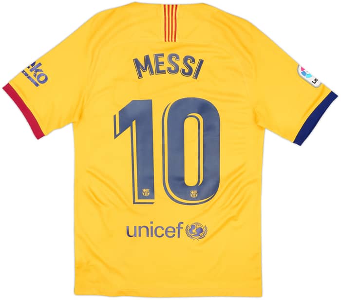 2019-20 Barcelona Away Shirt Messi #10 - 6/10 - (S)