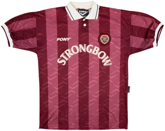 1995-97 Hearts Home Shirt - 7/10 - (M)