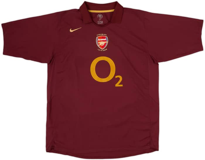 2005-06 Arsenal Home Shirt Henry #14 - 7/10 - (L)