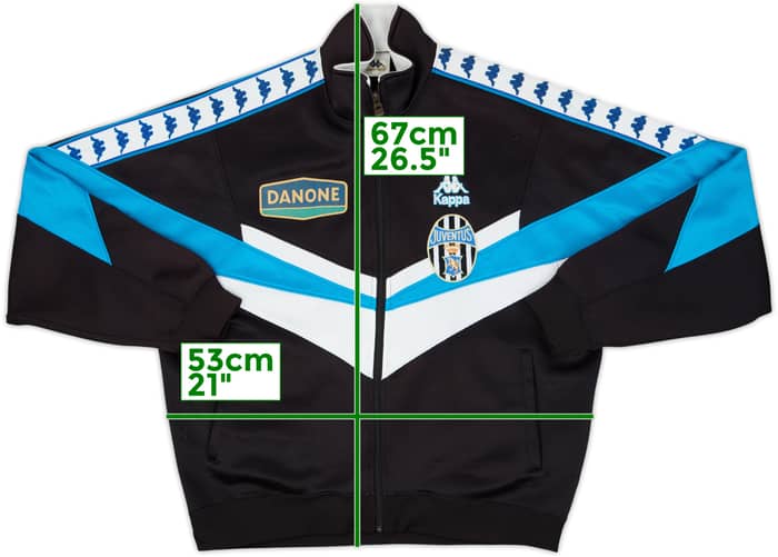 1992-93 Juventus Kappa Track Jacket - 7/10 - (XL.Boys)