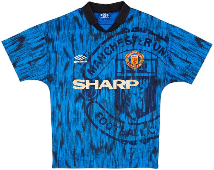 1992-93 Manchester United Away Shirt - 8/10 - (S)