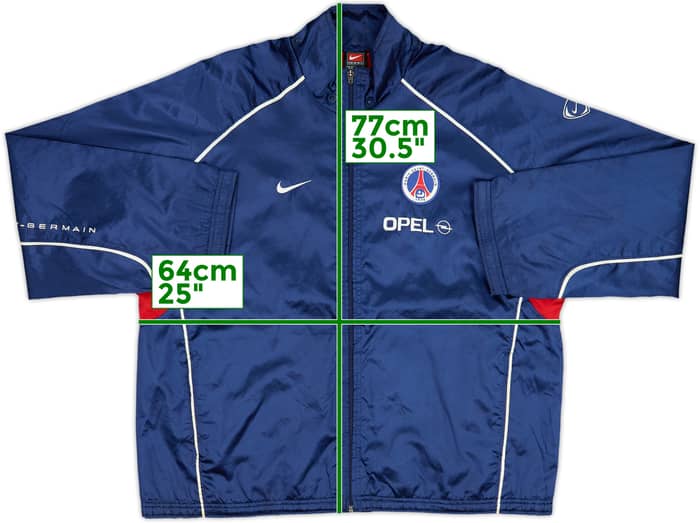 2001-02 Paris Saint-Germain Nike Track Jacket - 6/10 - (M)