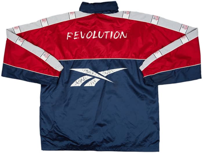 1998-99 New England Revolution Reebok Track Jacket - 5/10 - (L)