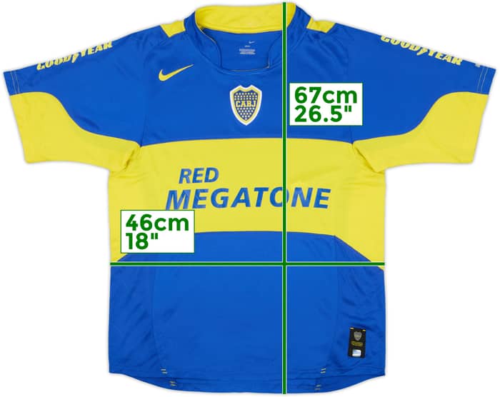 2005 Boca Juniors Home Shirt - 6/10 - (S)