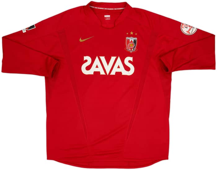 2009 Urawa Red Diamonds Home L/S Shirt - 7/10 - (XXL)