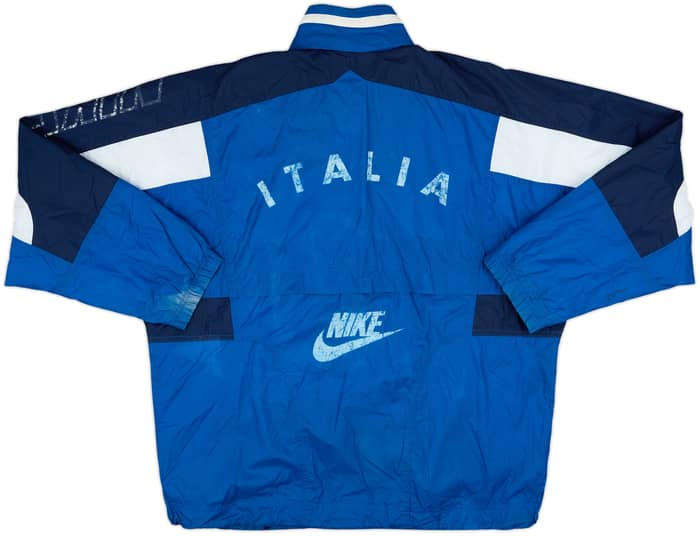 1996 Italy Nike Hooded Rain Jacket - 5/10 - (L)