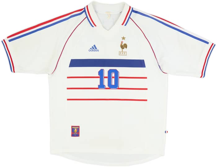1998 France Away Shirt Zidane #10 - 6/10 - (XL)