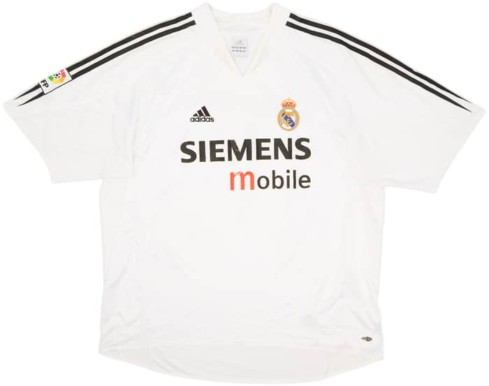 2004-05 Real Madrid Home Shirt Beckham #23 - 5/10 - (XL)