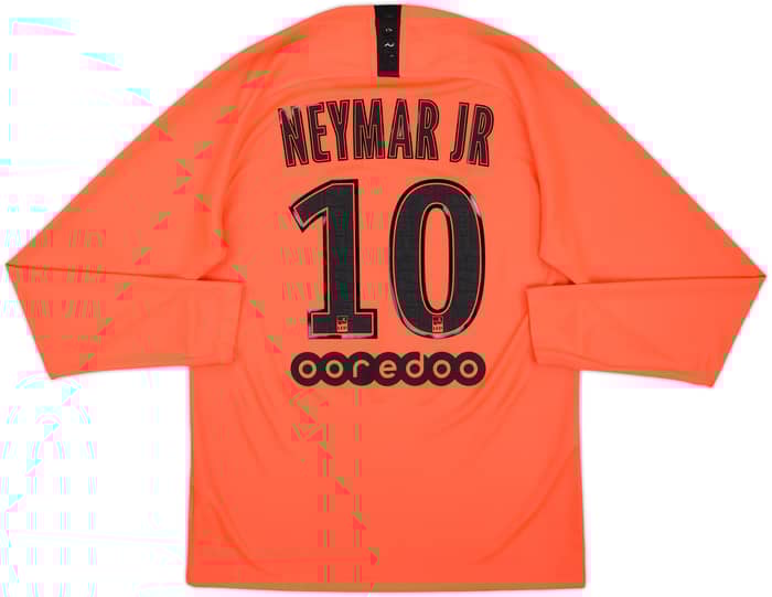 2019-20 Paris Saint-Germain Away L/S Shirt Neymar Jr #10 - 10/10 - (M)