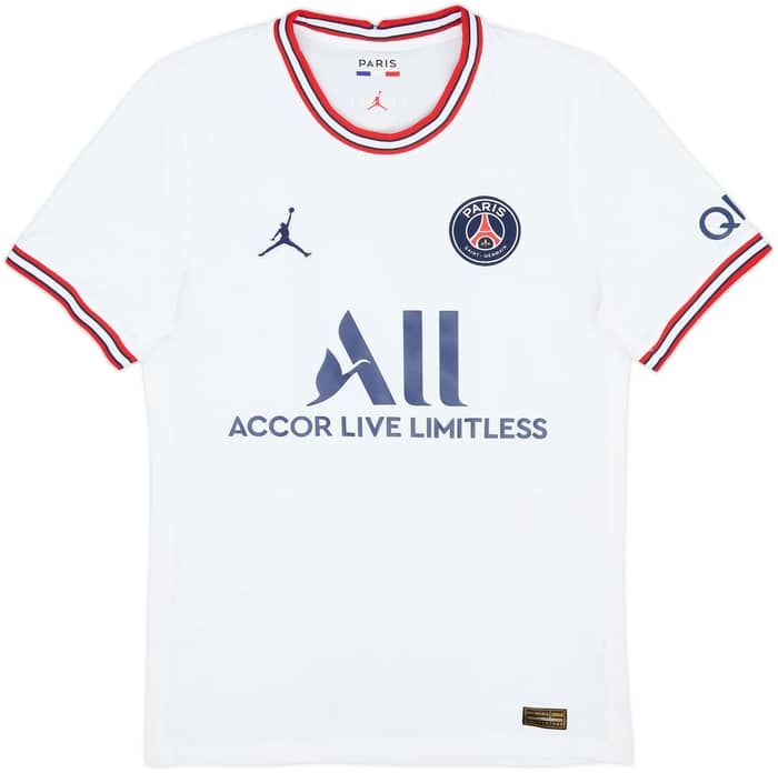 2021-22 Paris Saint-Germain Authentic Fourth Shirt Sergio Ramos #4 - 10/10 - (S)