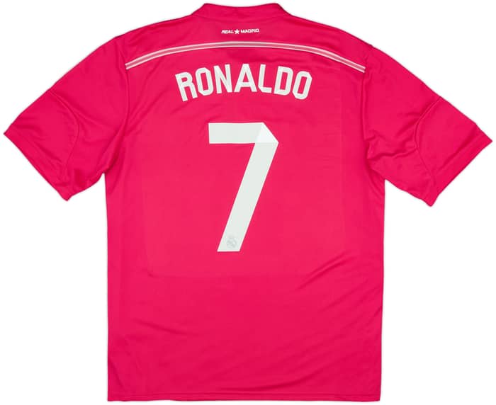2014-15 Real Madrid Away Shirt Ronaldo #7 - 8/10 - (XL)