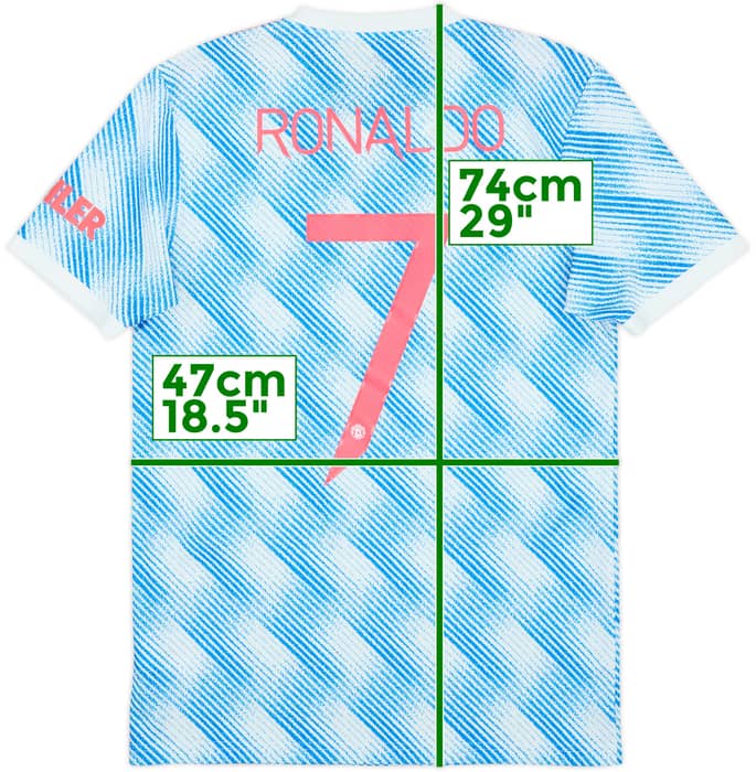 2021-22 Manchester United Away Shirt Ronaldo #7 - 8/10 - (S)