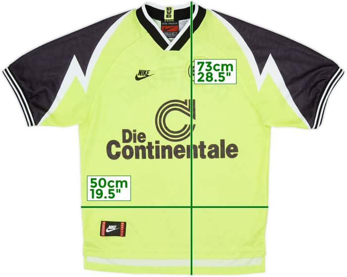 1995-96 Borussia Dortmund Home Shirt - 8/10 - (M)