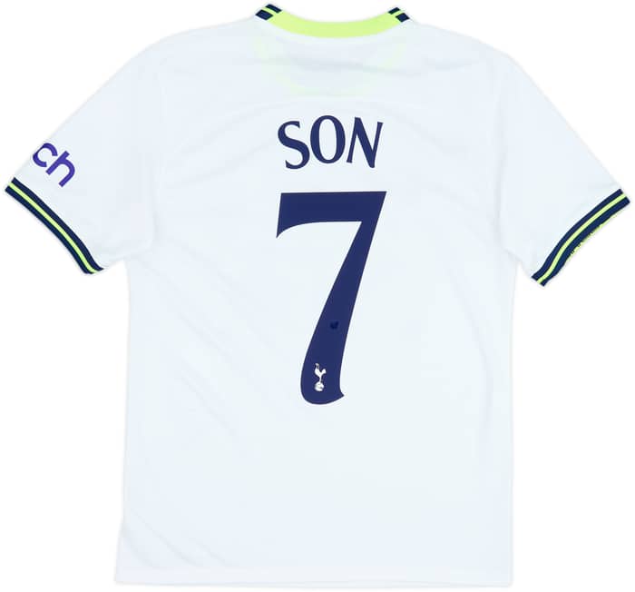 2022-23 Tottenham Home Shirt Son #7 - 8/10 - (S)