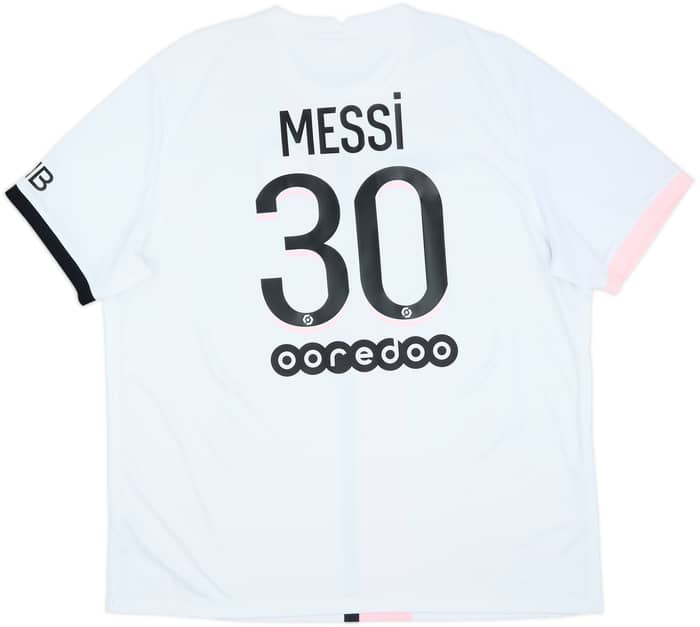 2021-22 Paris Saint-Germain Away Shirt Messi #30 - 8/10 - (XXL)