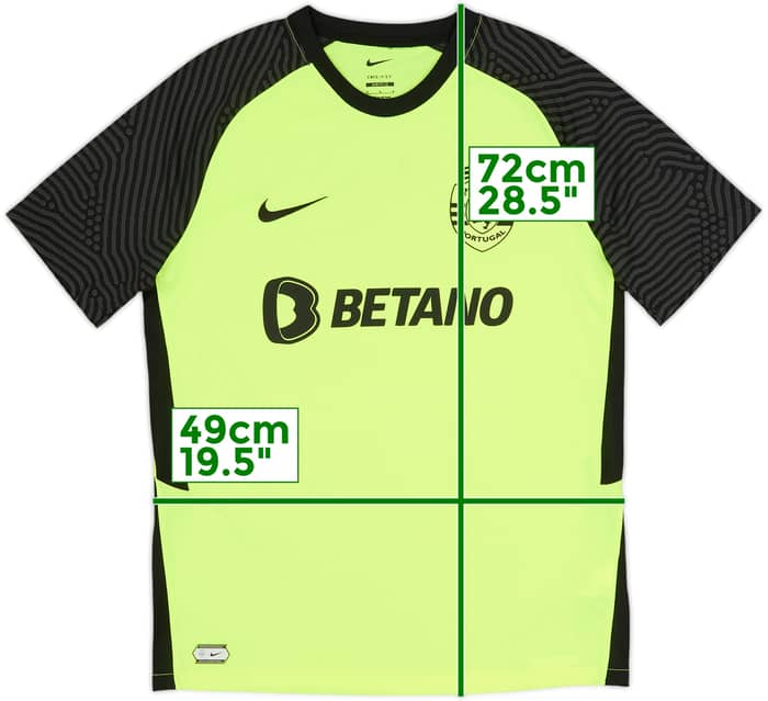 2021-22 Sporting CP Away Shirt - 7/10 - (M)