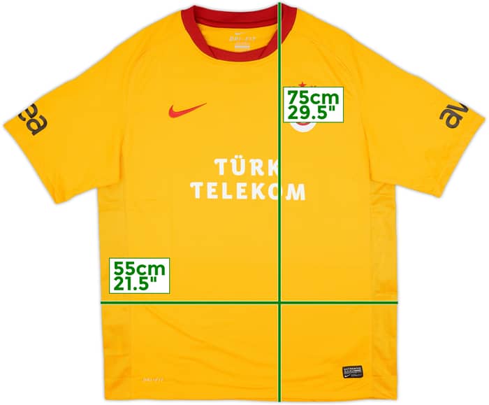 2011-12 Galatasaray Third Shirt - 9/10 - (L)