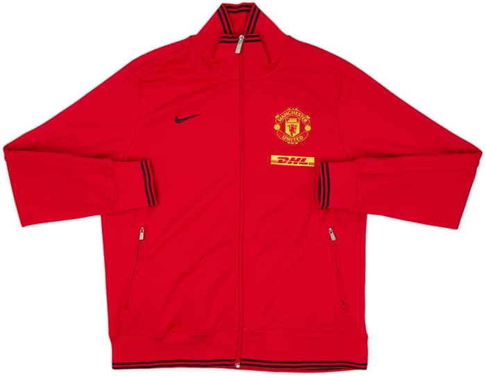 2012-13 Manchester United Nike Track Jacket - 8/10 - (L)