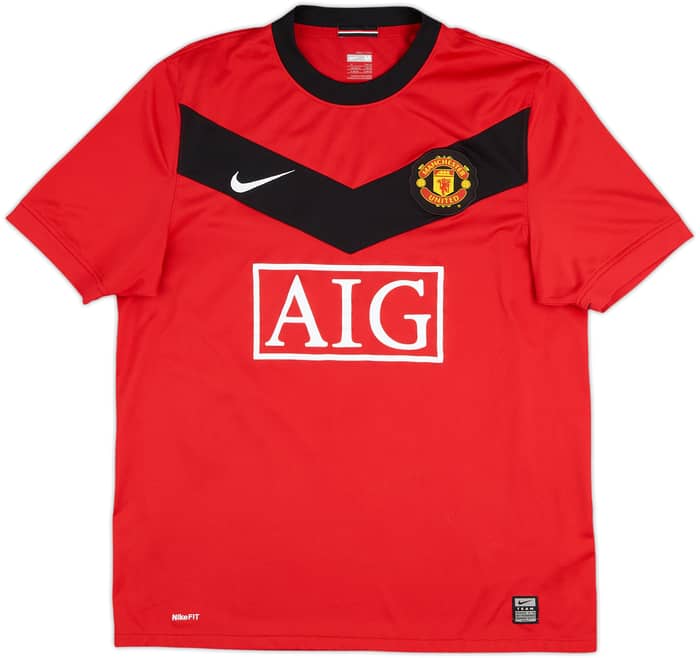 2009-10 Manchester United Home Shirt Carrick #16 - 6/10 - (M)