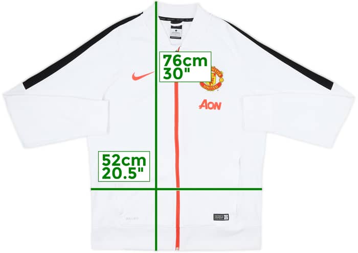 2014-15 Manchester United Nike Track Jacket - 7/10 - (L)