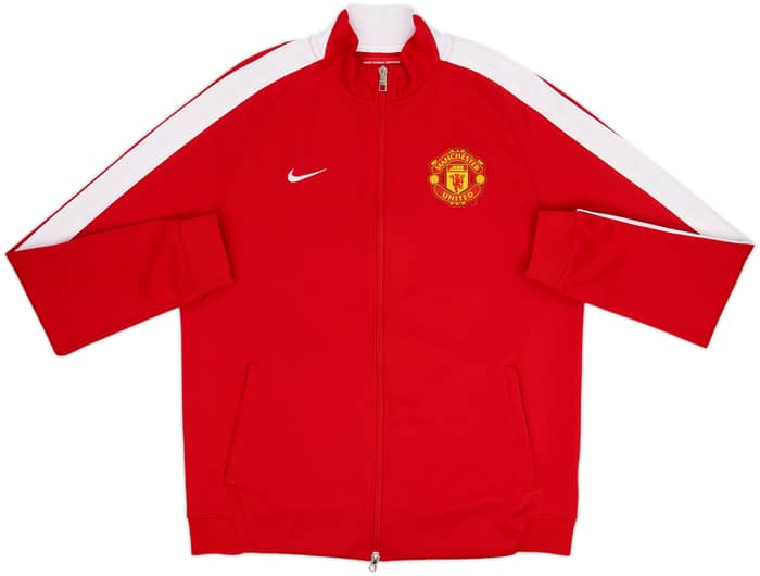 2014-15 Manchester United Nike Track Jacket - 10/10 - (L)