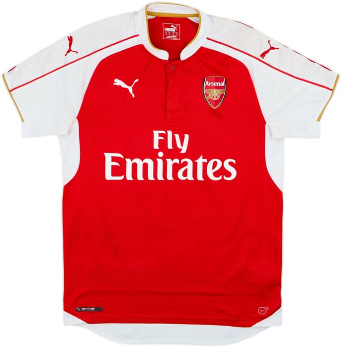 2015-16 Arsenal Home Shirt Arteta #8 - 6/10 - (M)