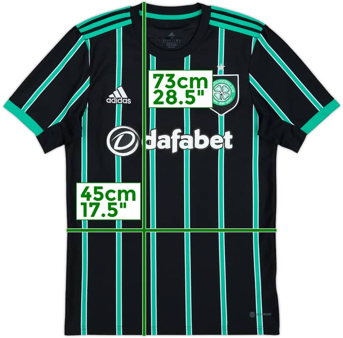 2022-23 Celtic Away Shirt - 8/10 - (S)